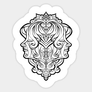 Gemini Sticker